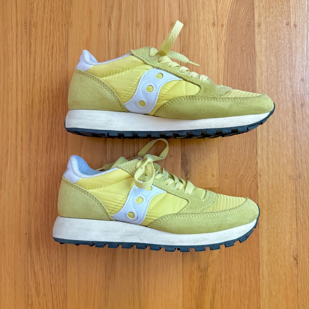 Saucony Jazz Lemon Yellow Sneakers